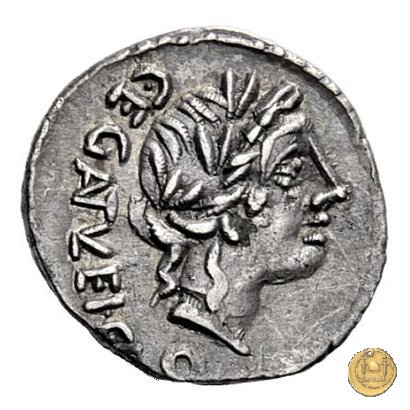 333/1 - quinario C. Egnatuleius C.f. 97 BC (Roma)