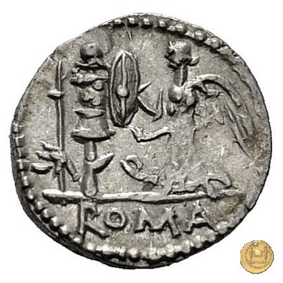 333/1 - quinario C. Egnatuleius C.f. 97 BC (Roma)