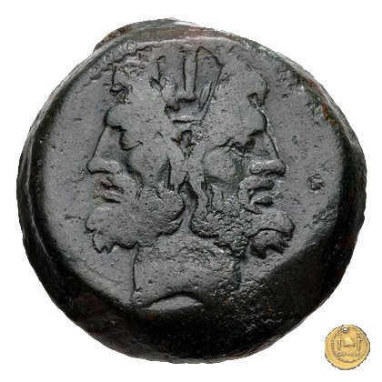 334/2 - asse L. Pomponius Molo 97 BC (Roma)