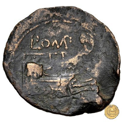 334/3 - semisse L. Pomponius Molo 97 BC (Roma)