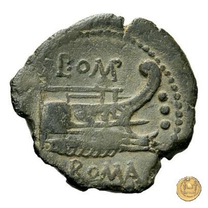 334/5 - quadrante L. Pomponius Molo 97 BC (Roma)