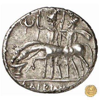 335/10 - denario A. Postumius Sp.f. Albinus 96-92 BC (Roma)