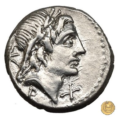 335/10 - denario A. Postumius Sp.f. Albinus 96-92 BC (Roma)