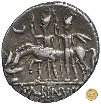 335/10 - denario A. Postumius Sp.f. Albinus 96-92 BC (Roma)