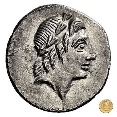 335/2 - denario C. Publicius Malleolus C.f. 96-92 BC (Roma)