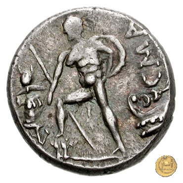 335/3 - denario C. Publicius Malleolus C.f. 96-92 BC (Roma)