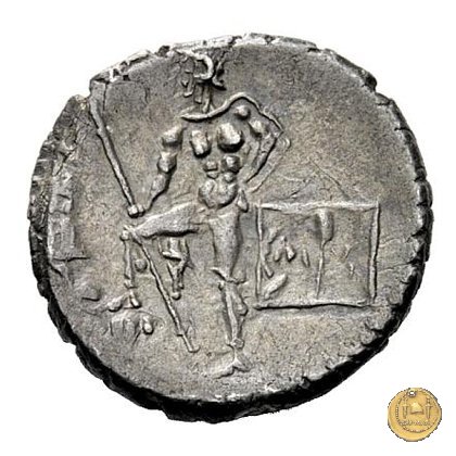 335/3 - denario C. Publicius Malleolus C.f. 96-92 BC (Roma)