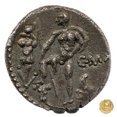 335/3 - denario C. Publicius Malleolus C.f. 96-92 BC (Roma)