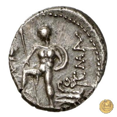 335/3 - denario C. Publicius Malleolus C.f. 96-92 BC (Roma)