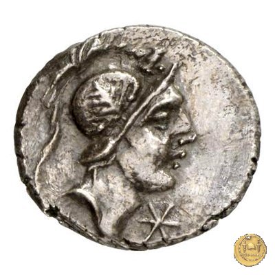 335/3 - denario C. Publicius Malleolus C.f. 96-92 BC (Roma)