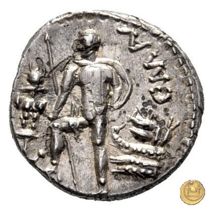 335/3 - denario C. Publicius Malleolus C.f. 96-92 BC (Roma)