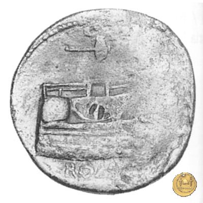 335/4 - asse C. Publicius Malleolus C.f. 90 BC (Roma)