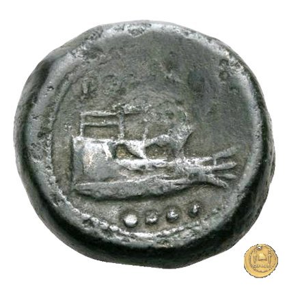 335/6 - triente C. Publicius Malleolus C.f. 90 BC (Roma)