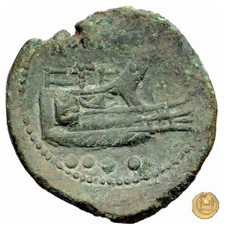 335/6 - triente C. Publicius Malleolus C.f. 90 BC (Roma)