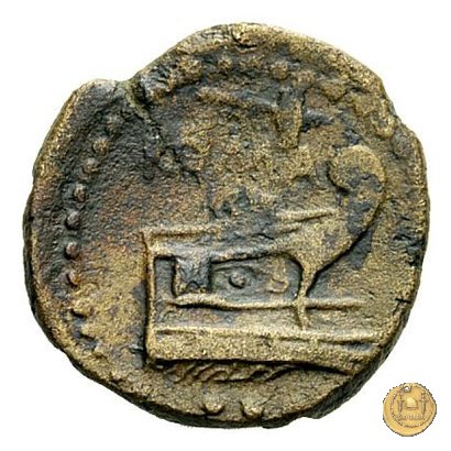 335/7 - quadrante C. Publicius Malleolus C.f. 90 BC (Roma)