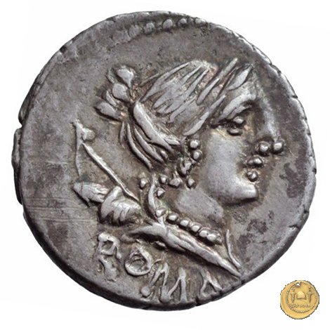 335/9 - denario A. Postumius Sp.f. Albinus 96-92 a.C. (Roma)