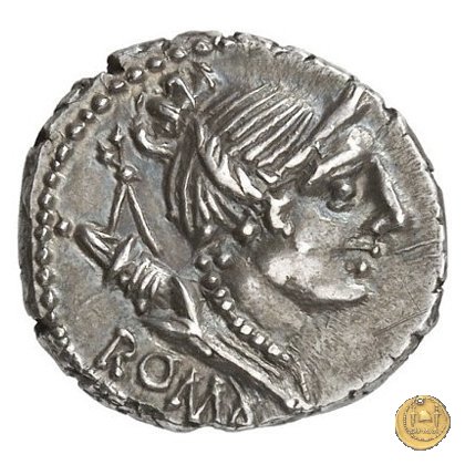 335/9 - denario A. Postumius Sp.f. Albinus 96-92 BC (Roma)