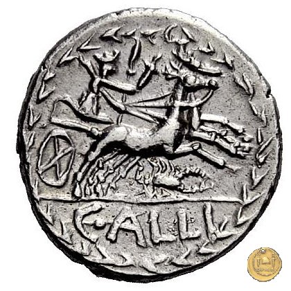 336/1 - denario C. Allius Bala 92 BC (Roma)