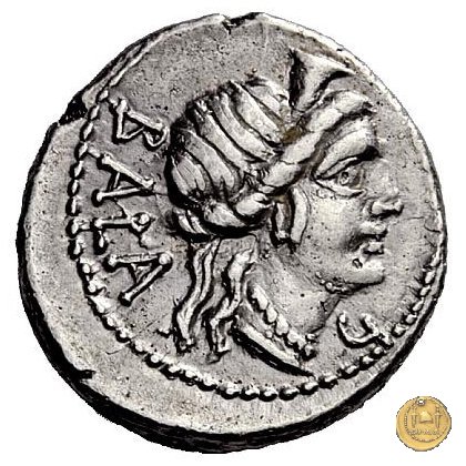 336/1 - denario C. Allius Bala 92 BC (Roma)