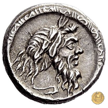 337/1 - denario D. Iunius L.f. Silanus 91 BC (Roma)