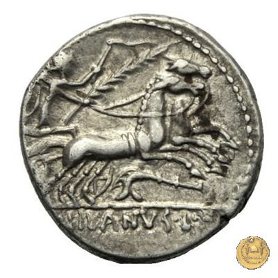 337/1 - denario D. Iunius L.f. Silanus 91 BC (Roma)