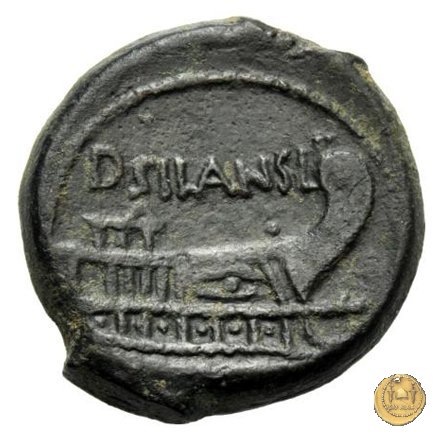 337/5 - asse D. Iunius L.f. Silanus 91 BC (Roma)