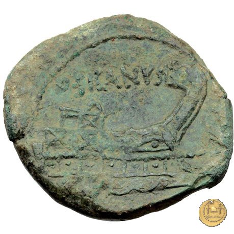 337/5 - asse D. Iunius L.f. Silanus 91 BC (Roma)