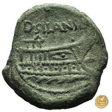 337/5 - asse D. Iunius L.f. Silanus 91 BC (Roma)