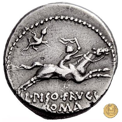 340/1 - denario L. Calpurnius Piso Frugi 90 BC (Roma)