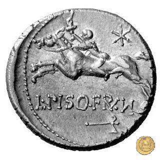 340/1 - denario L. Calpurnius Piso Frugi 90 BC (Roma)