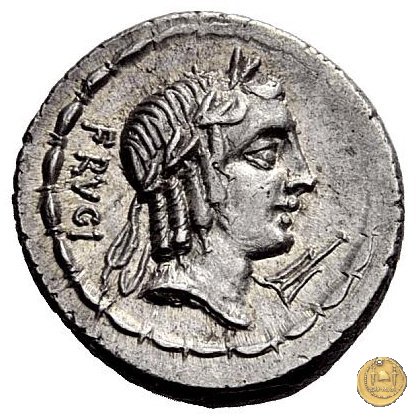 340/1 - denario L. Calpurnius Piso Frugi 90 BC (Roma)