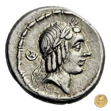 340/1 - denario L. Calpurnius Piso Frugi 90 BC (Roma)