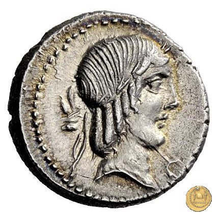 340/1 - denario L. Calpurnius Piso Frugi 90 BC (Roma)