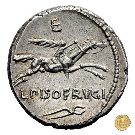 340/1 - denario L. Calpurnius Piso Frugi 90 BC (Roma)