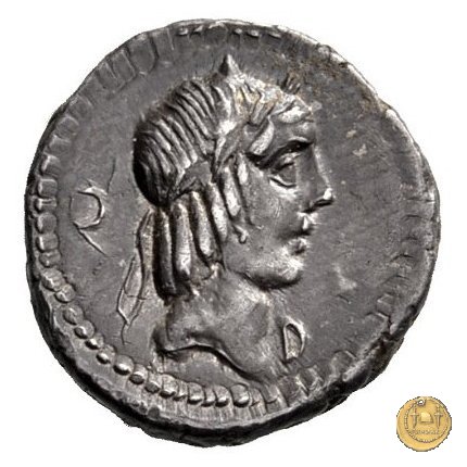 340/1 - denario L. Calpurnius Piso Frugi 90 BC (Roma)