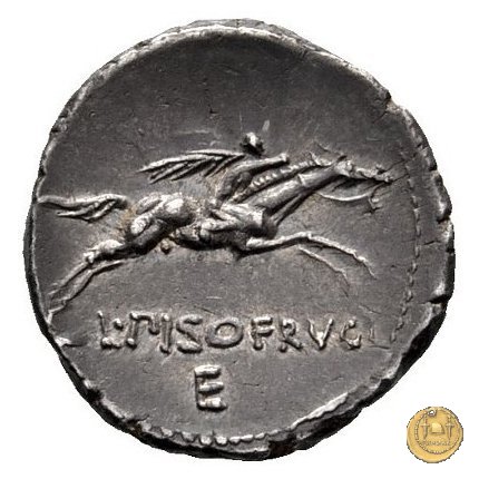 340/1 - denario L. Calpurnius Piso Frugi 90 BC (Roma)