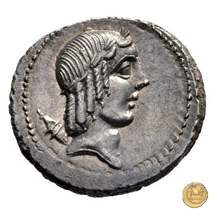 340/1 - denario L. Calpurnius Piso Frugi 90 BC (Roma)
