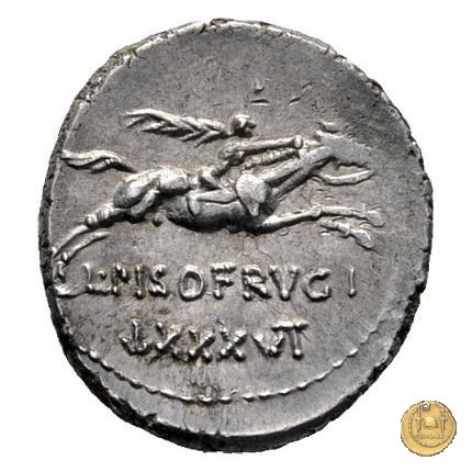 340/1 - denario L. Calpurnius Piso Frugi 90 BC (Roma)