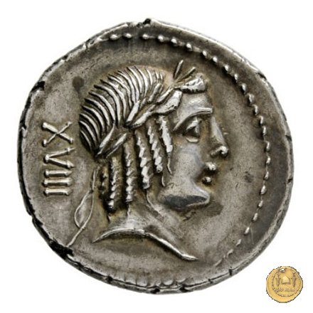 340/1 - denario L. Calpurnius Piso Frugi 90 BC (Roma)