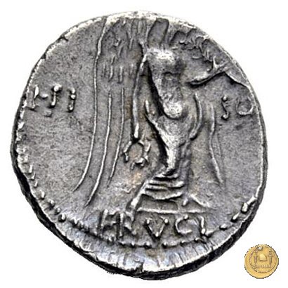 340/2 - quinario L. Calpurnius Piso Frugi 90 BC (Roma)