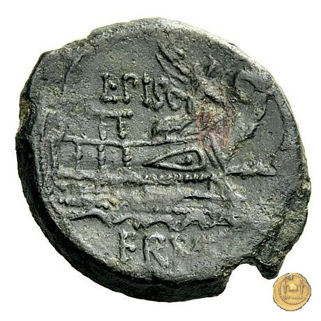 340/4 - asse L. Calpurnius Piso Frugi 90 BC (Roma)