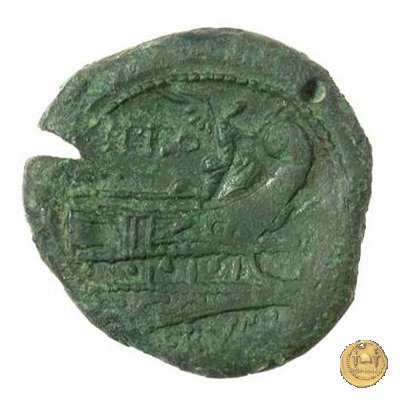 340/4 - asse L. Calpurnius Piso Frugi 90 BC (Roma)