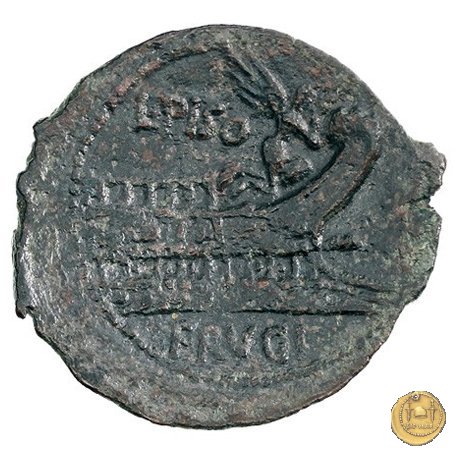 340/4 - asse L. Calpurnius Piso Frugi 90 BC (Roma)