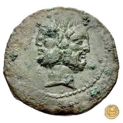 340/4 - asse L. Calpurnius Piso Frugi 90 BC (Roma)