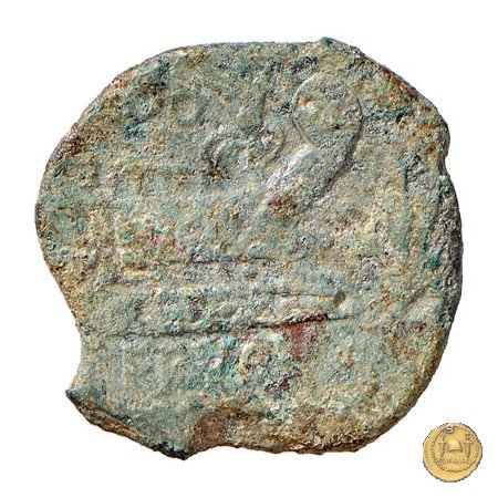 340/4 - asse L. Calpurnius Piso Frugi 90 BC (Roma)