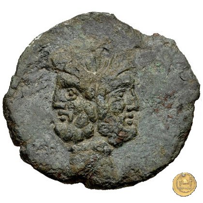 340/4 - asse L. Calpurnius Piso Frugi 90 BC (Roma)