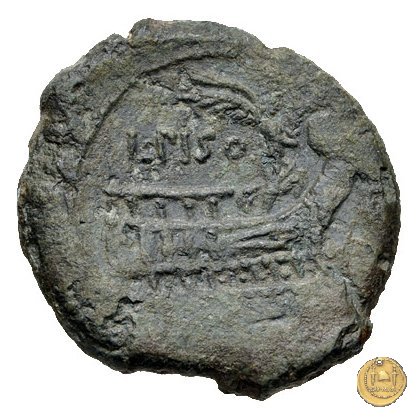 340/4 - asse L. Calpurnius Piso Frugi 90 BC (Roma)