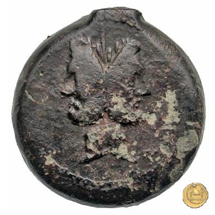 340/4 - asse L. Calpurnius Piso Frugi 90 BC (Roma)