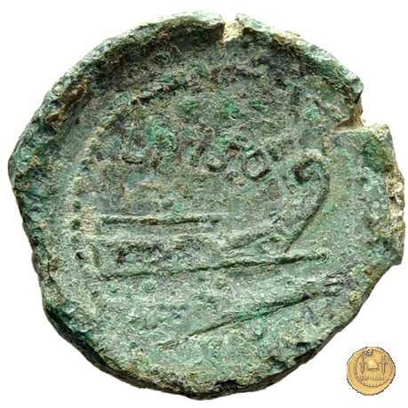 340/5 - semisse L. Calpurnius Piso Frugi 90 BC (Roma)