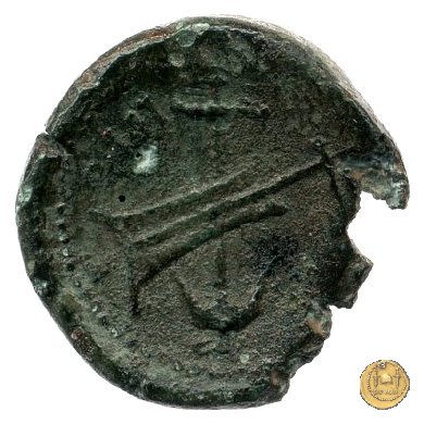 340/6 - quadrante L. Calpurnius Piso Frugi 90 BC (Roma)